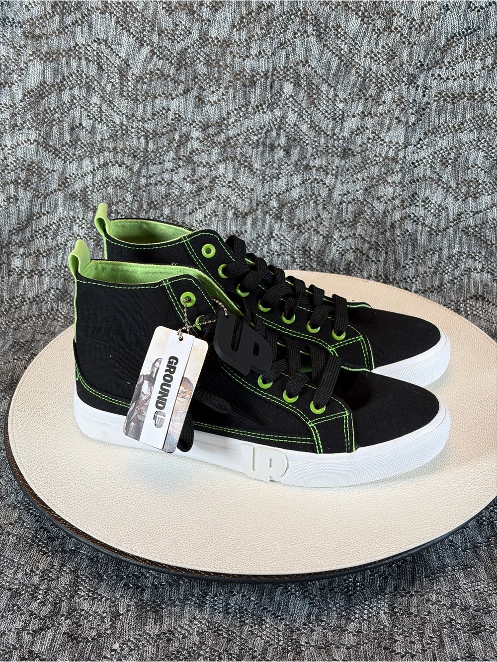 Ground Up Star Wars Grogu High Top sneaker shoe baby yoda - Picture 2 of 8